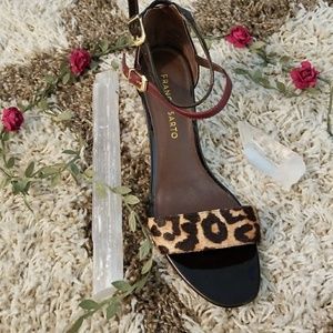 Franco Sarto Leopard Heels